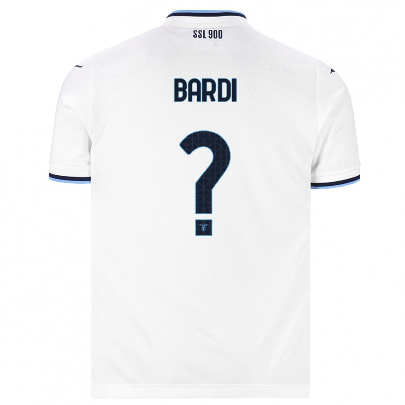 Danxen Homme Maillot Mauro Bardi #0 Blanc Bleu Marine Tenues Extérieur 2026/27 T-Shirt