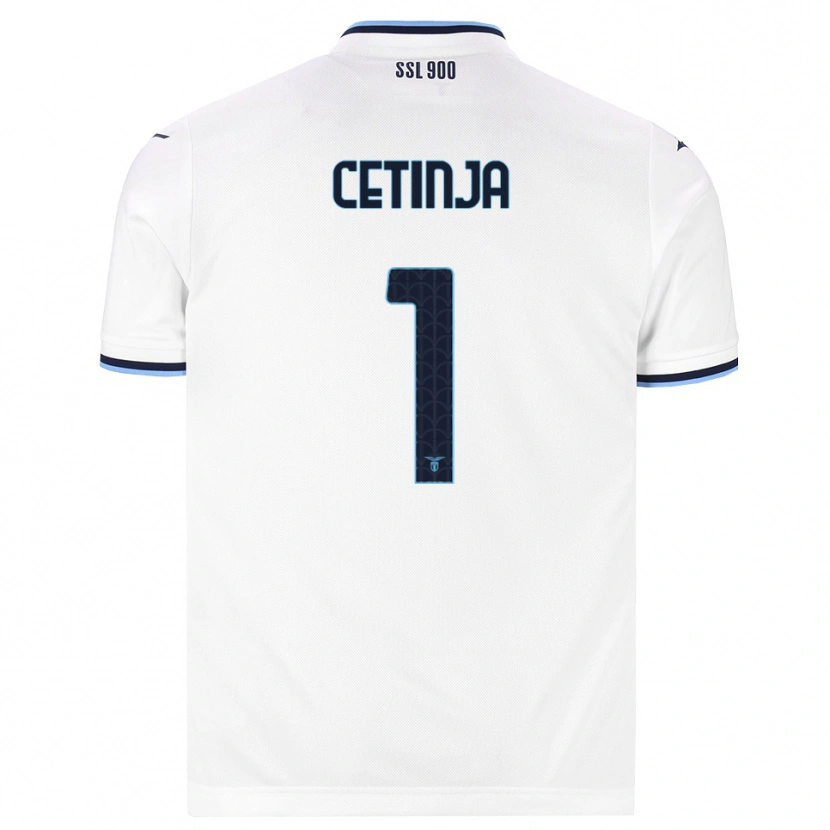 Danxen Homme Maillot Sara Cetinja #1 Blanc Bleu Marine Tenues Extérieur 2026/27 T-Shirt