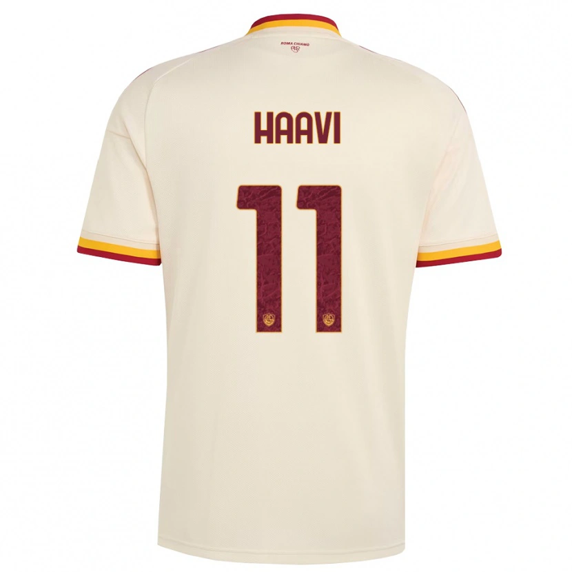 Danxen Homme Maillot Emilie Haavi #11 Champagne Rouge Jaune Tenues Extérieur 2026/27 T-Shirt