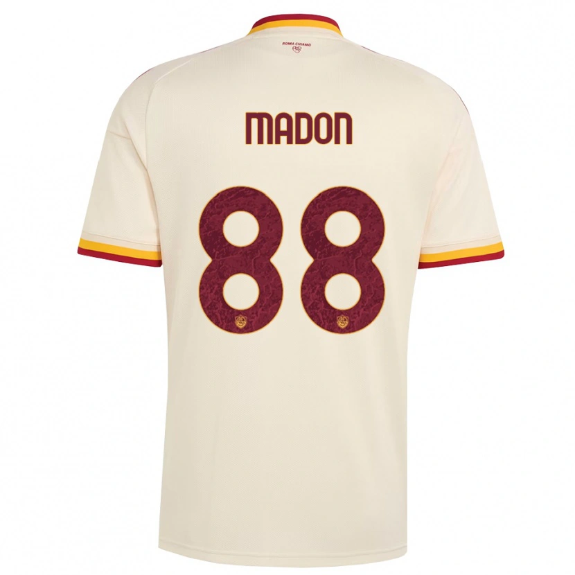 Danxen Homme Maillot Maja Madon #88 Champagne Rouge Jaune Tenues Extérieur 2026/27 T-Shirt