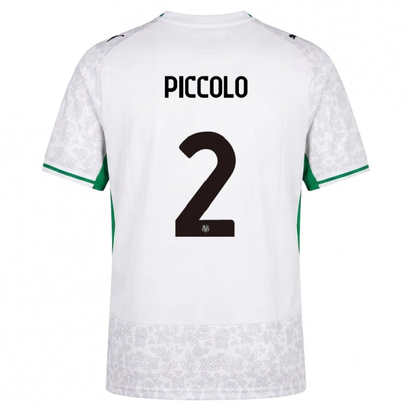 Danxen Homme Maillot Peter Piccolo #2 Blanc Noir Vert Tenues Extérieur 2026/27 T-Shirt