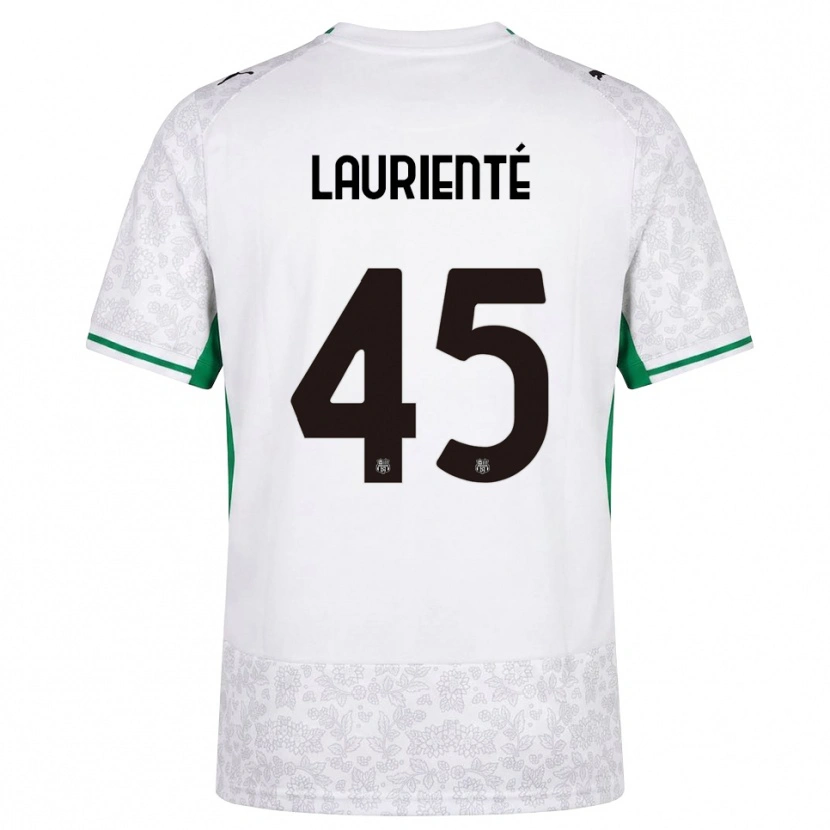 Danxen Homme Maillot Armand Laurienté #45 Blanc Noir Vert Tenues Extérieur 2026/27 T-Shirt