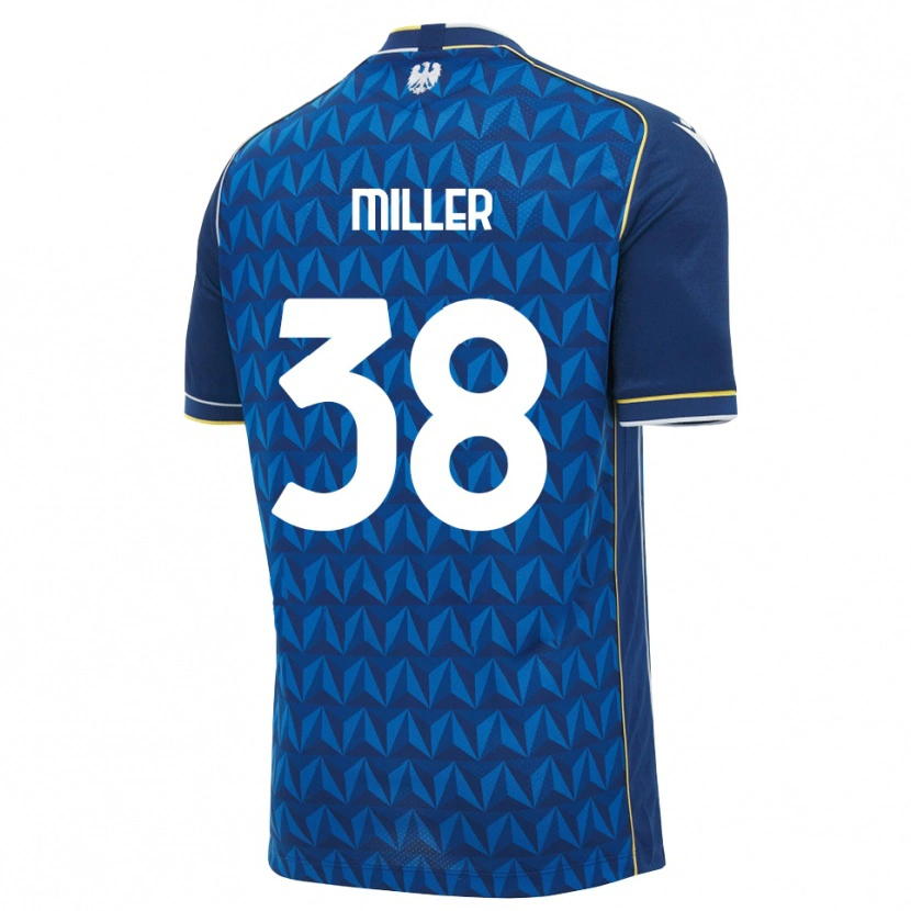 Danxen Homme Maillot Lennon Miller #38 Bleu Roi Blanc Bleu Tenues Extérieur 2026/27 T-Shirt