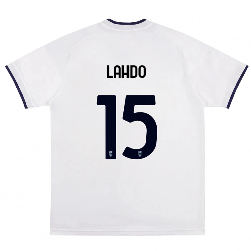 Danxen Homme Maillot Adrian Lahdo #15 Blanc Rouge Bleu Royal Tenues Extérieur 2026/27 T-Shirt
