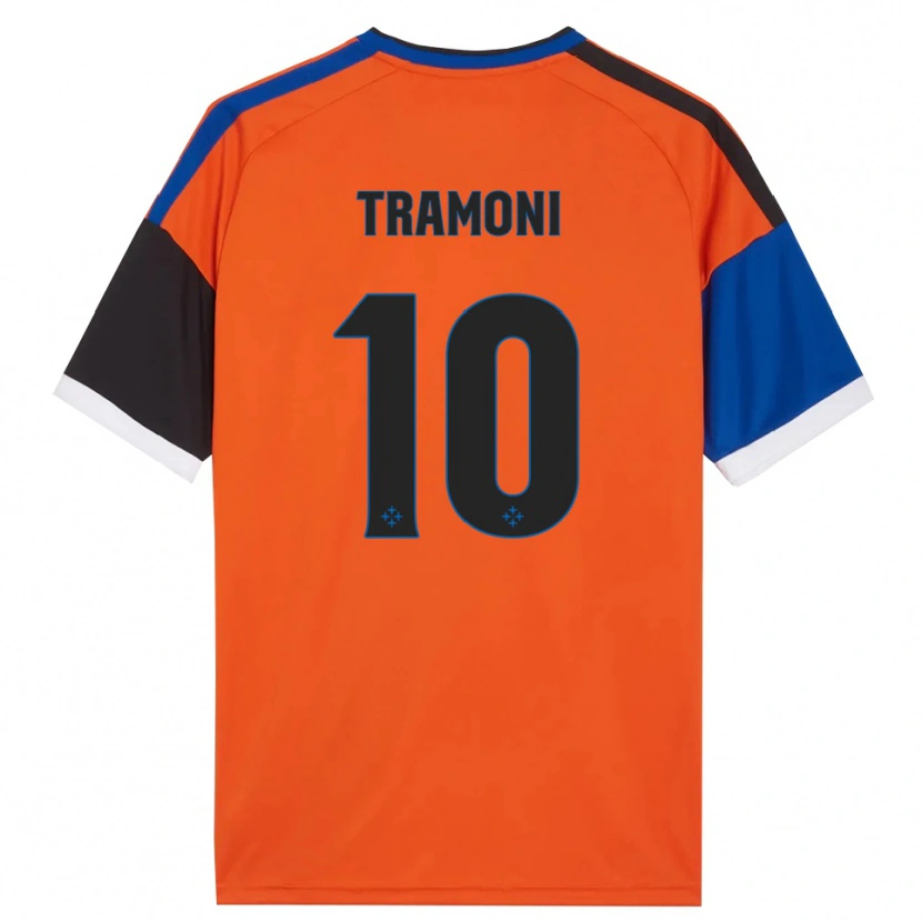 Danxen Homme Maillot Matteo Tramoni #10 Orange Bleu Noir Blanc Tenues Extérieur 2026/27 T-Shirt