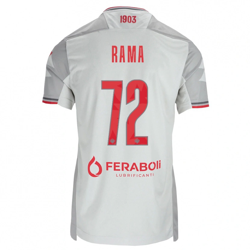 Danxen Homme Maillot Alex Rama #72 Gris Blanc Rouge Tenues Extérieur 2026/27 T-Shirt