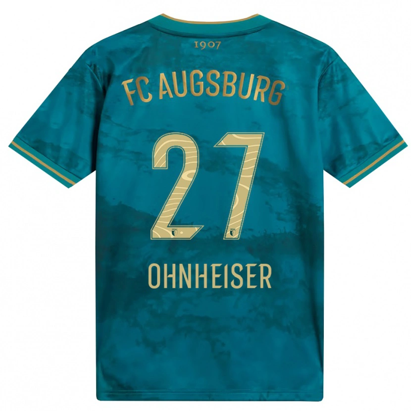 Danxen Homme Maillot Nico Ohnheiser #27 Vert Marron Tenues Extérieur 2026/27 T-Shirt