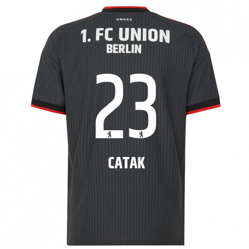 Danxen Homme Maillot Kian Catak #23 Noir Blanc Rouge Tenues Extérieur 2026/27 T-Shirt