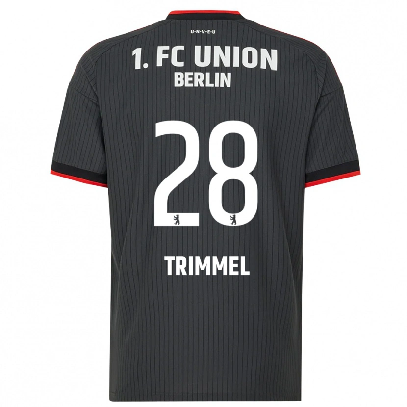 Danxen Homme Maillot Christopher Trimmel #28 Noir Blanc Rouge Tenues Extérieur 2026/27 T-Shirt