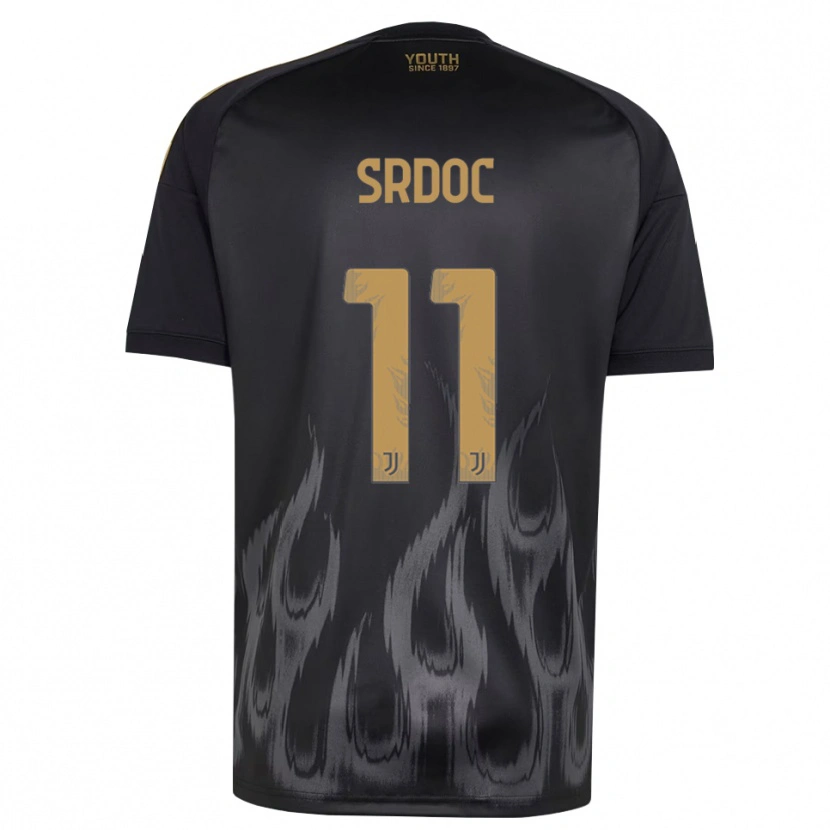 Danxen Homme Maillot Ivano Srdoc #11 Noir Marron Troisieme 2026/27 T-Shirt