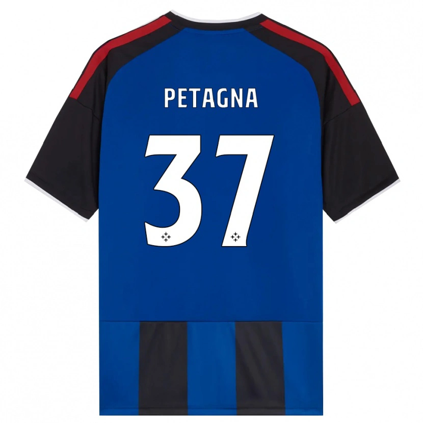 Danxen Homme Maillot Andrea Petagna #37 Noir Rouge Blanc Bleu Tenues Domicile 2026/27 T-Shirt