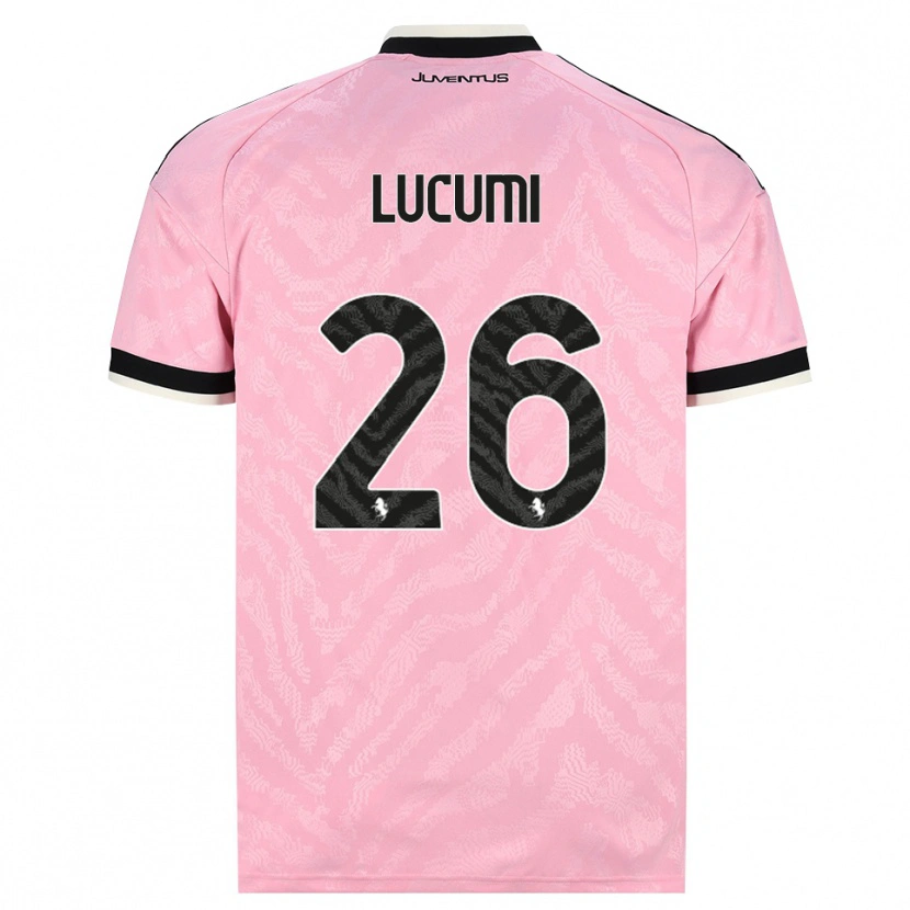 Danxen Femme Maillot Jhon Lucumí #26 Rose Noir Tenues Extérieur 2026/27 T-Shirt