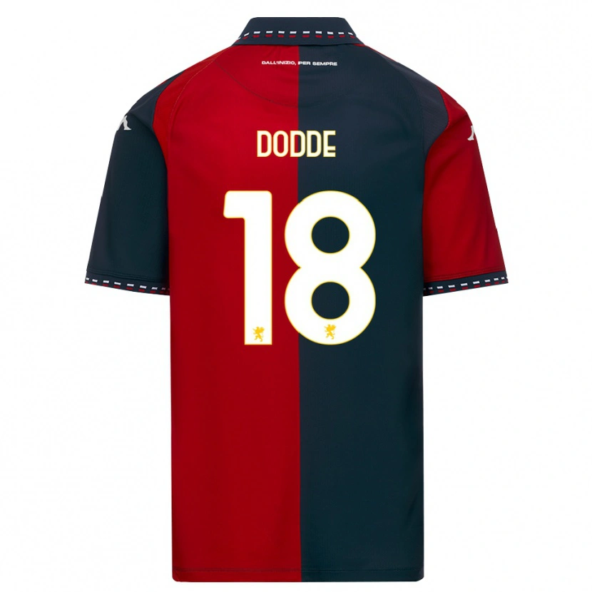 Danxen Femme Maillot Filippo Dodde #18 Rouge Noir Blanc Tenues Domicile 2026/27 T-Shirt