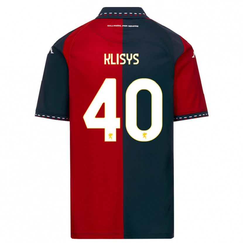 Danxen Femme Maillot Lukas Klišys #40 Rouge Noir Blanc Tenues Domicile 2026/27 T-Shirt