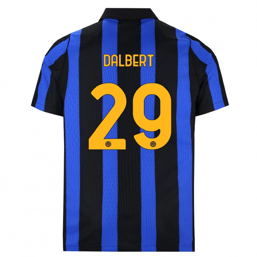 Danxen Femme Maillot Dalbert #29 Noir Bleu Jaune Tenues Domicile 2026/27 T-Shirt