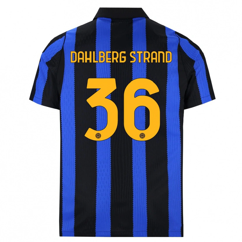 Danxen Femme Maillot Jonas Dahlberg Strand #36 Noir Bleu Jaune Tenues Domicile 2026/27 T-Shirt