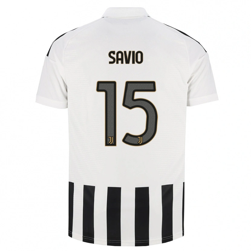 Danxen Femme Maillot Federico Savio #15 Noir Blanc Marron Tenues Domicile 2026/27 T-Shirt