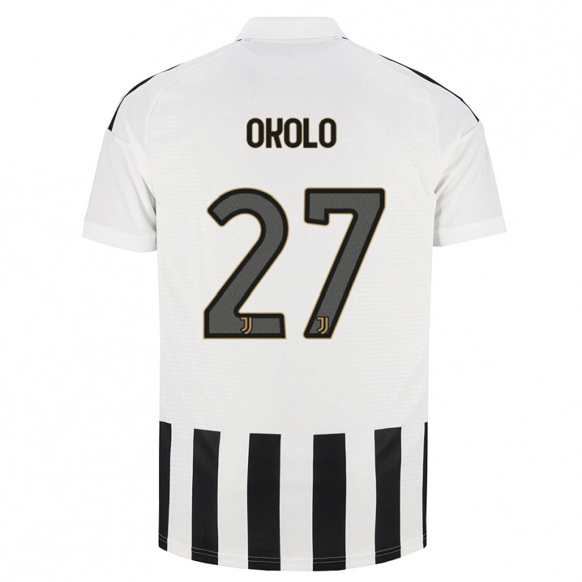 Danxen Femme Maillot Daniel Okolo #27 Noir Blanc Marron Tenues Domicile 2026/27 T-Shirt