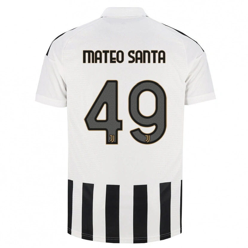 Danxen Femme Maillot Mateo Santa Maria #49 Noir Blanc Marron Tenues Domicile 2026/27 T-Shirt