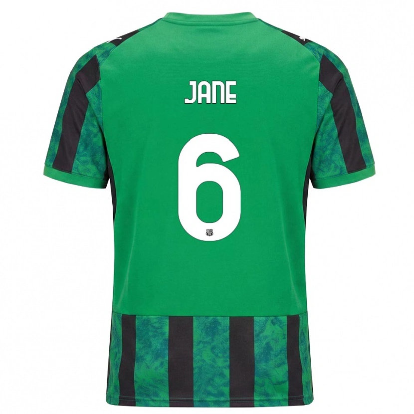 Danxen Femme Maillot Refiloe Jane #6 Vert Noir Blanc Tenues Domicile 2026/27 T-Shirt