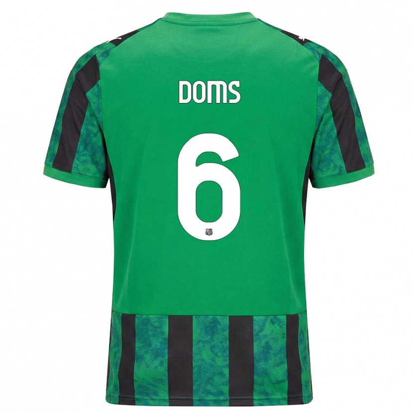 Danxen Femme Maillot Maya Doms #6 Vert Noir Blanc Tenues Domicile 2026/27 T-Shirt