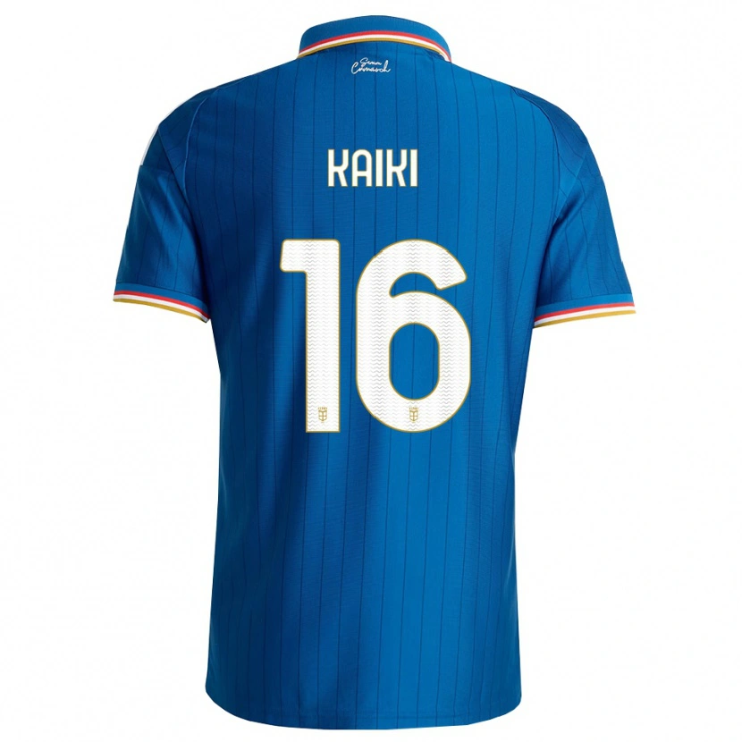 Danxen Femme Maillot Kaiki Bruno Da Silva #16 Bleu Blanc Rouge Tenues Domicile 2026/27 T-Shirt