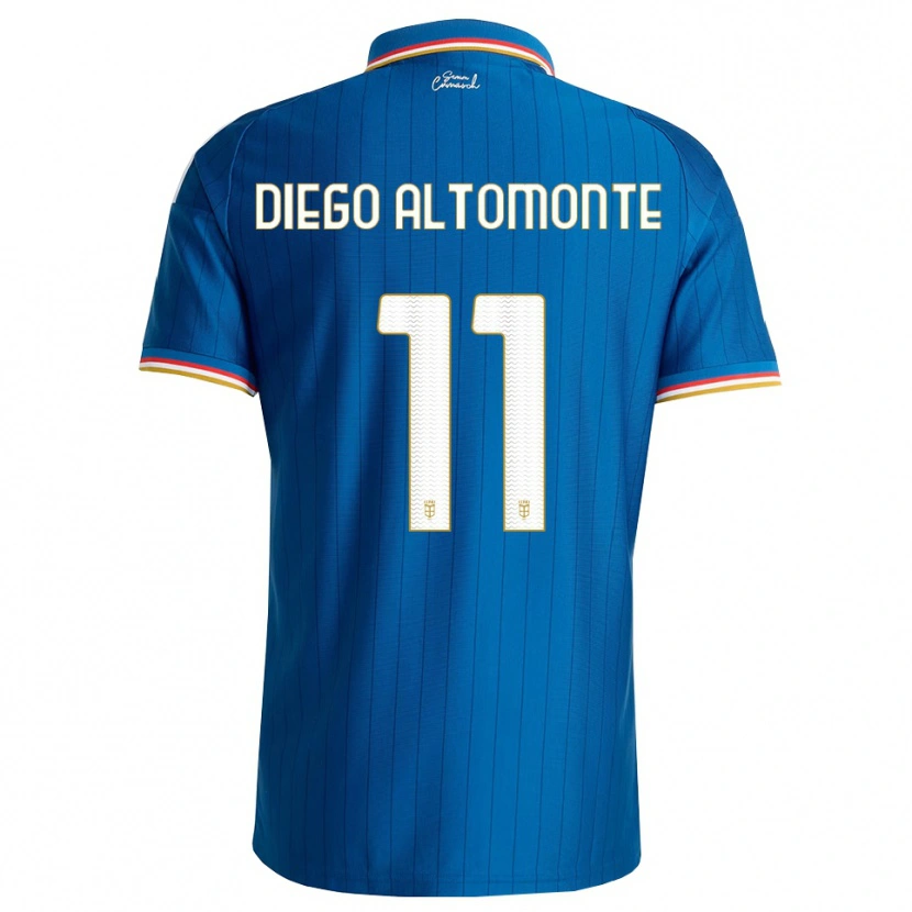 Danxen Femme Maillot Thomas Diego Altomonte #11 Bleu Blanc Rouge Tenues Domicile 2026/27 T-Shirt