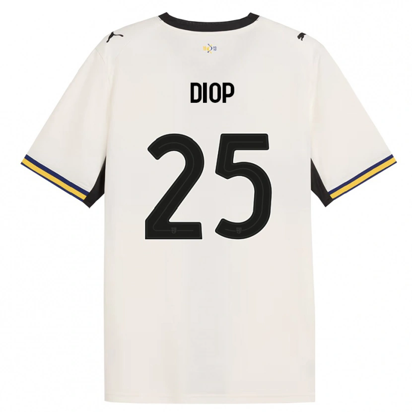 Danxen Femme Maillot Doro Diop #25 Blanc Cassé Noir Jaune Tenues Domicile 2026/27 T-Shirt