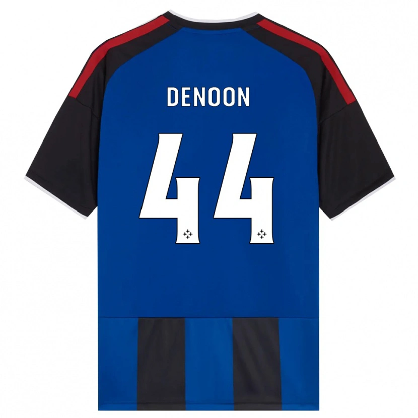 Danxen Femme Maillot Daniel Denoon #44 Noir Rouge Blanc Bleu Tenues Domicile 2026/27 T-Shirt