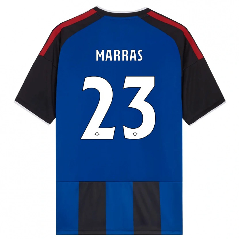 Danxen Femme Maillot Tommaso Marras #23 Noir Rouge Blanc Bleu Tenues Domicile 2026/27 T-Shirt