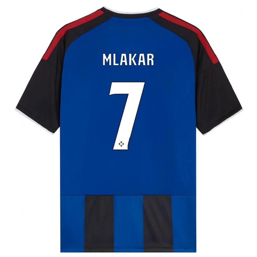 Danxen Femme Maillot Jan Mlakar #7 Noir Rouge Blanc Bleu Tenues Domicile 2026/27 T-Shirt
