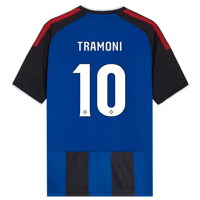 Danxen Femme Maillot Matteo Tramoni #10 Noir Rouge Blanc Bleu Tenues Domicile 2026/27 T-Shirt