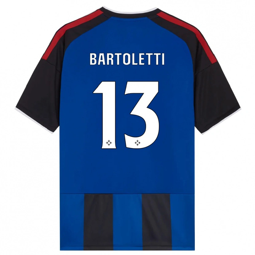 Danxen Femme Maillot Diego Bartoletti #13 Noir Rouge Blanc Bleu Tenues Domicile 2026/27 T-Shirt