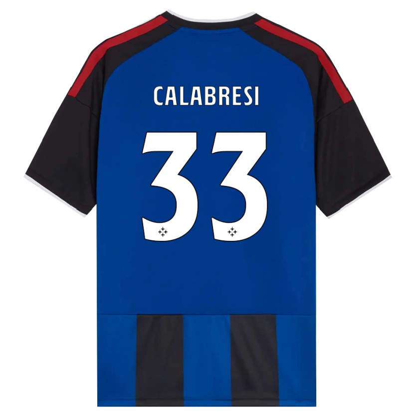 Danxen Femme Maillot Arturo Calabresi #33 Noir Rouge Blanc Bleu Tenues Domicile 2026/27 T-Shirt