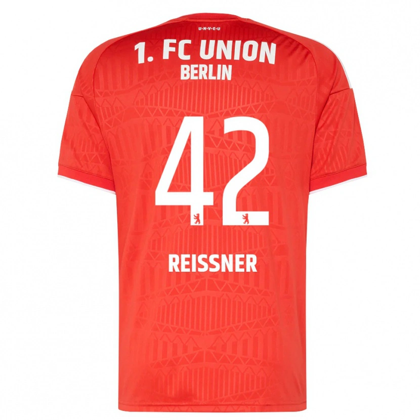 Danxen Femme Maillot Naika Reissner #42 Rouge Blanc Tenues Domicile 2026/27 T-Shirt