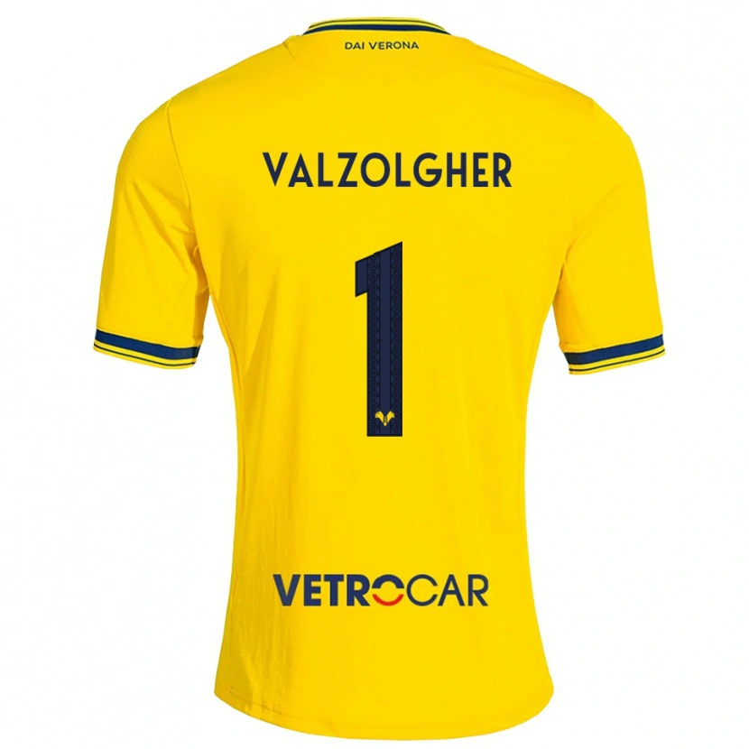 Danxen Femme Maillot Chiara Valzolgher #1 Jaune Rouge Tenues Extérieur 2026/27 T-Shirt