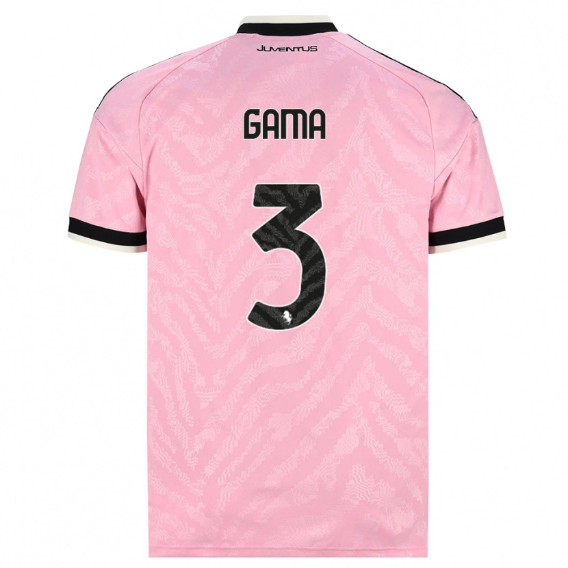 Danxen Femme Maillot Sara Gama #3 Rose Noir Tenues Extérieur 2026/27 T-Shirt