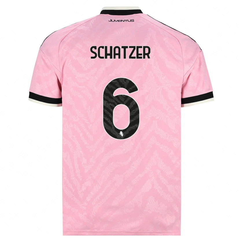 Danxen Femme Maillot Eva Schatzer #6 Rose Noir Tenues Extérieur 2026/27 T-Shirt
