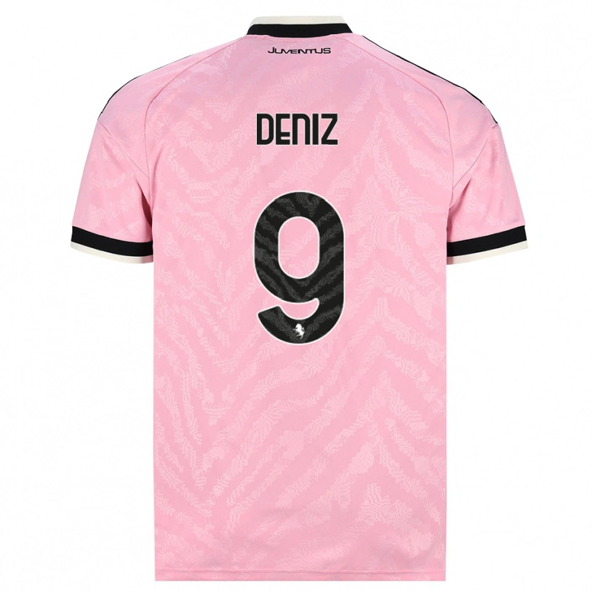 Danxen Femme Maillot Esad Deniz #9 Rose Noir Tenues Extérieur 2026/27 T-Shirt
