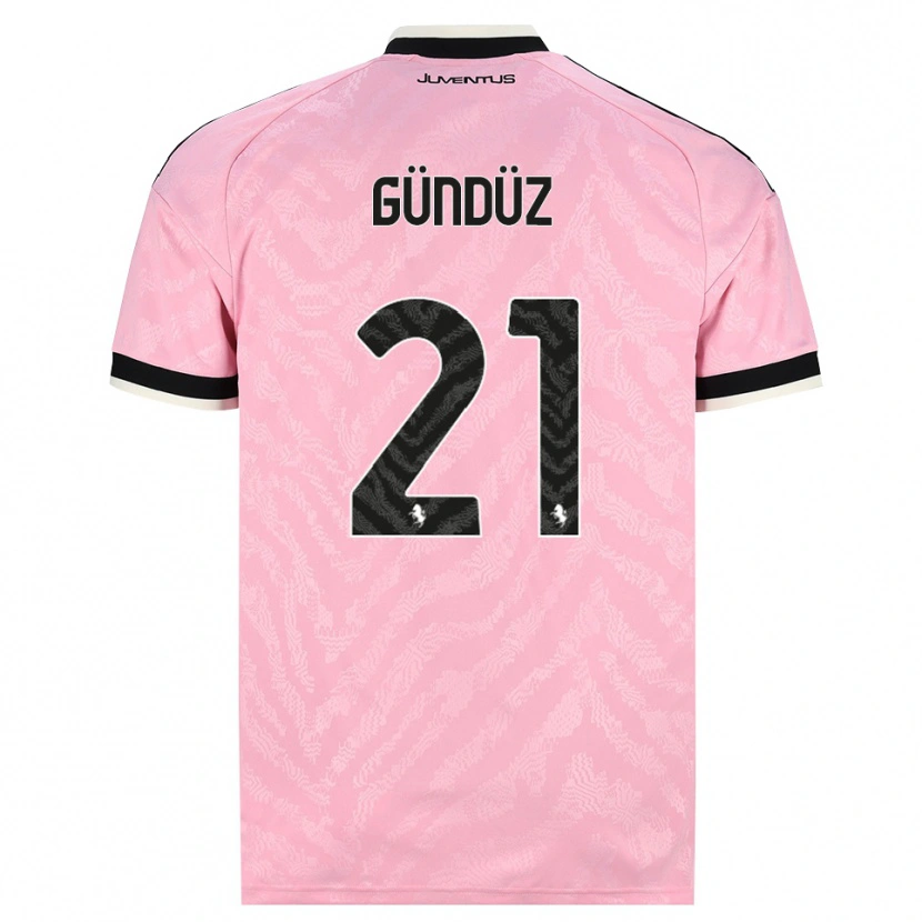 Danxen Femme Maillot Teoman Gündüz #21 Rose Noir Tenues Extérieur 2026/27 T-Shirt