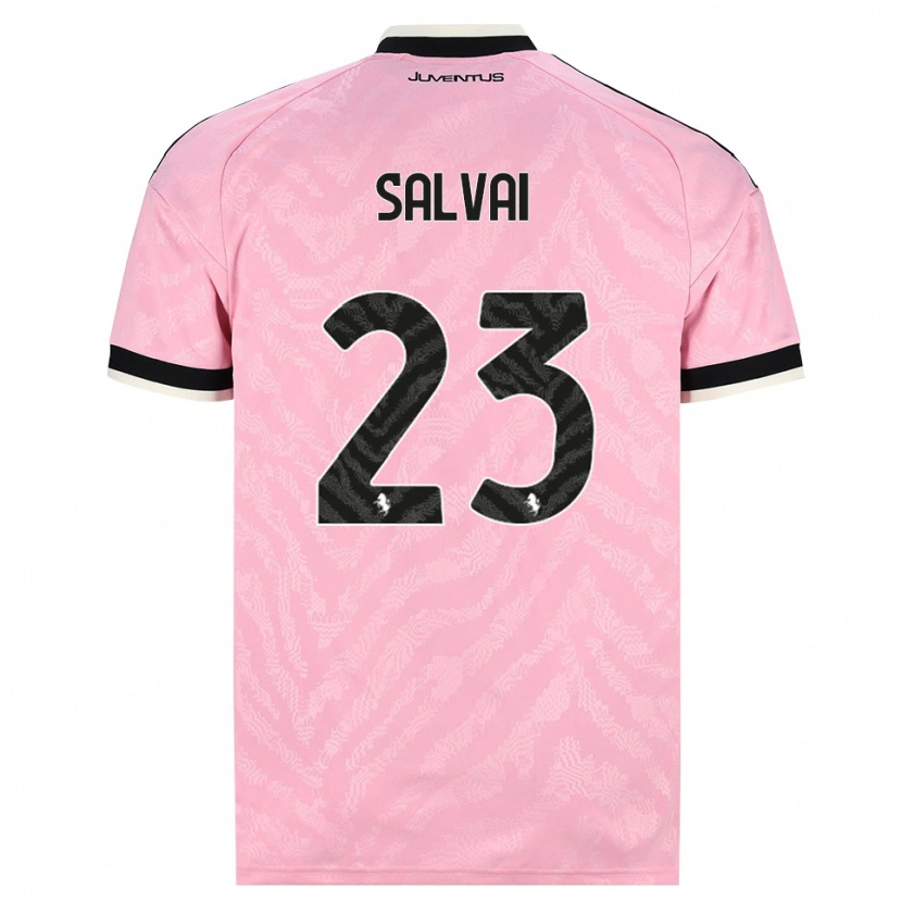 Danxen Femme Maillot Cecilia Salvai #23 Rose Noir Tenues Extérieur 2026/27 T-Shirt