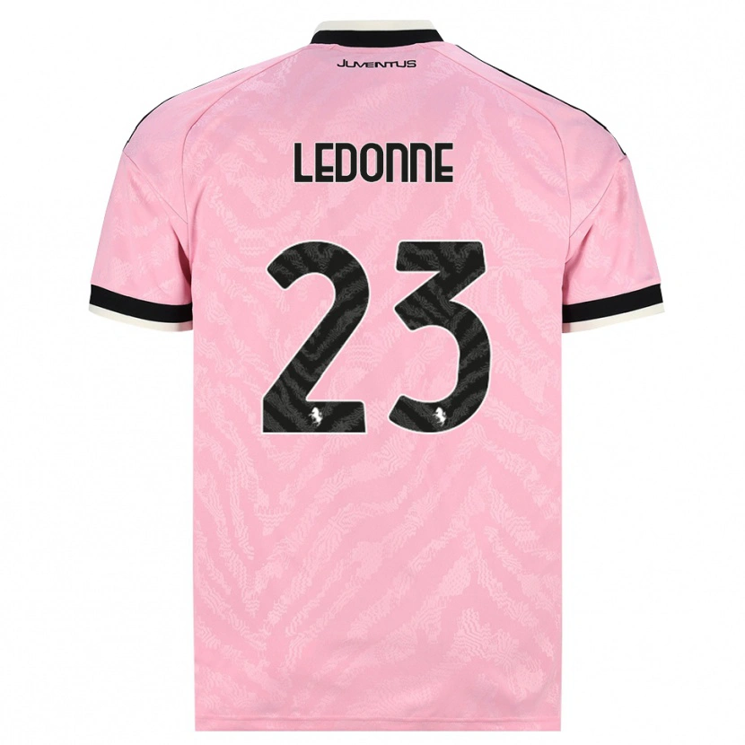 Danxen Femme Maillot Nicolo Ledonne #23 Rose Noir Tenues Extérieur 2026/27 T-Shirt