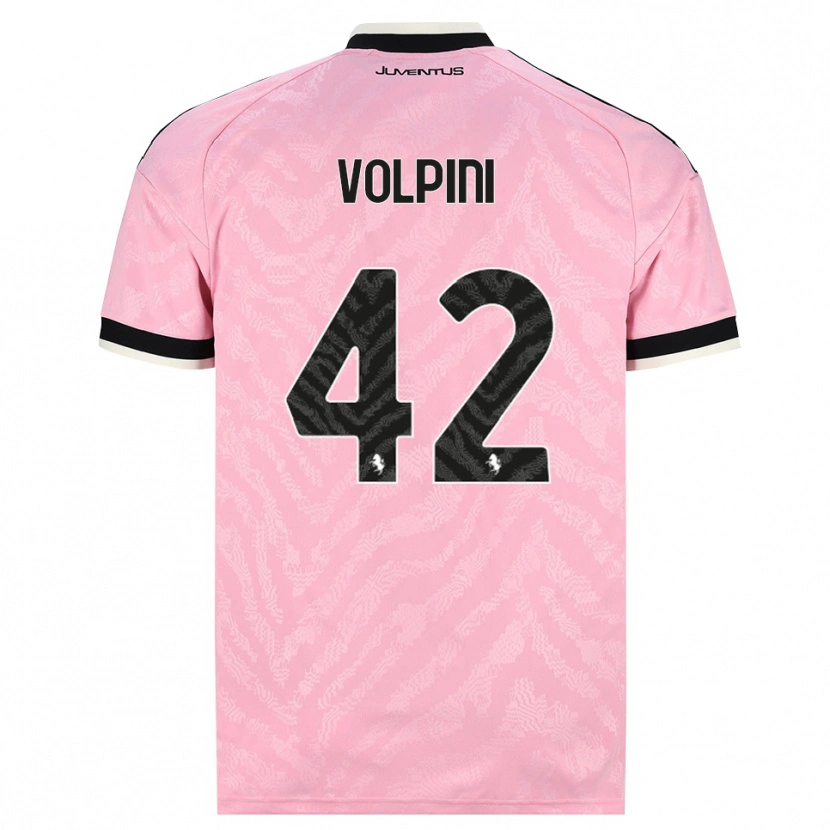 Danxen Femme Maillot Viola Volpini #42 Rose Noir Tenues Extérieur 2026/27 T-Shirt