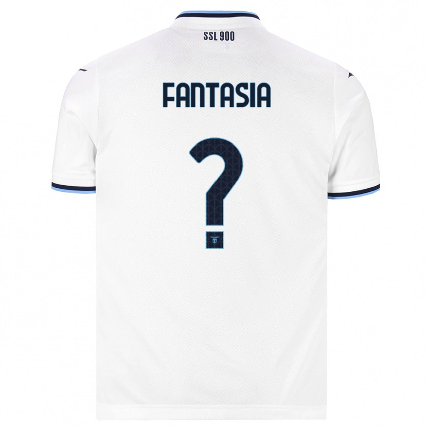Danxen Femme Maillot Luca Fantasia #0 Blanc Bleu Marine Tenues Extérieur 2026/27 T-Shirt