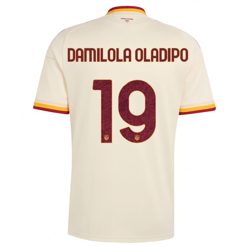 Danxen Femme Maillot Shukurat Damilola Oladipo #19 Champagne Rouge Jaune Tenues Extérieur 2026/27 T-Shirt