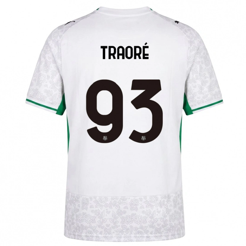 Danxen Femme Maillot Kadidia Traoré #93 Blanc Noir Vert Tenues Extérieur 2026/27 T-Shirt