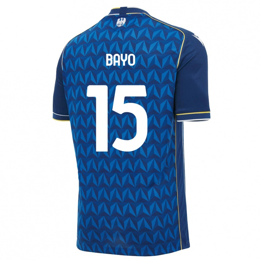 Danxen Femme Maillot Vakoun Bayo #15 Bleu Roi Blanc Bleu Tenues Extérieur 2026/27 T-Shirt