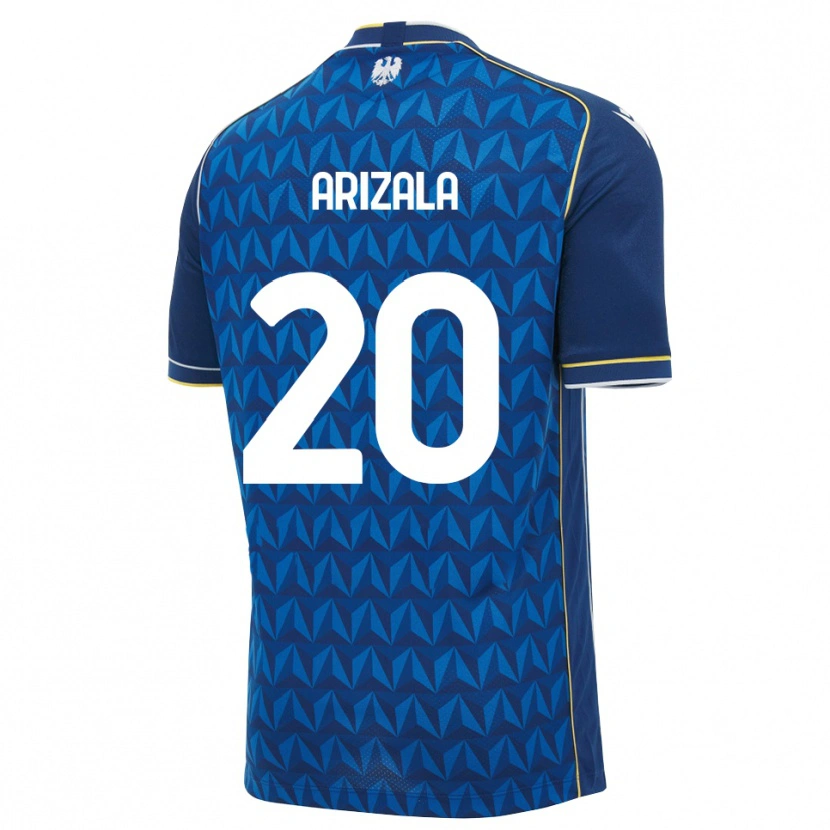 Danxen Femme Maillot Juan Arizala #20 Bleu Roi Blanc Bleu Tenues Extérieur 2026/27 T-Shirt