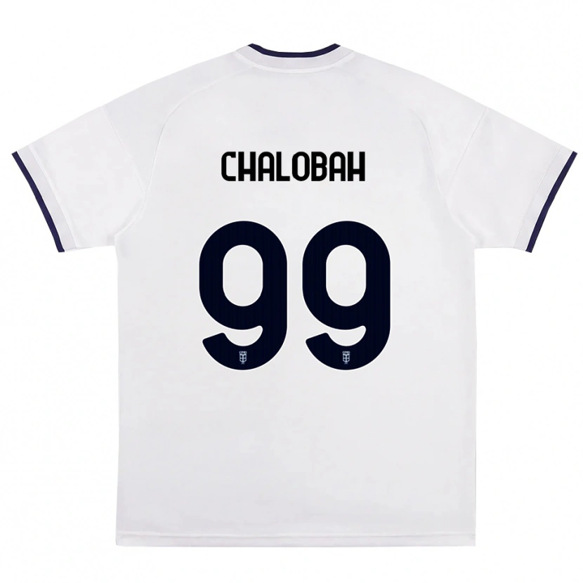 Danxen Femme Maillot Trevoh Chalobah #99 Blanc Rouge Bleu Royal Tenues Extérieur 2026/27 T-Shirt