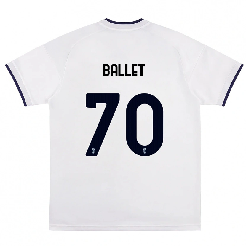 Danxen Femme Maillot Samuel Ballet #70 Blanc Rouge Bleu Royal Tenues Extérieur 2026/27 T-Shirt
